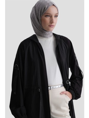 Armine Rahat Kesim Pardesü Siyah