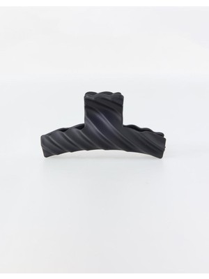 Jimmy Key Siyah Çizgili Mandal Toka