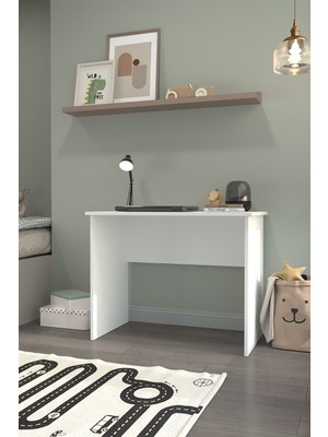 Awox Mono Modern Çalışma Masası 90X60 cm  Bilgisayar ve Ders Masası Ofis ve Home Office Masa