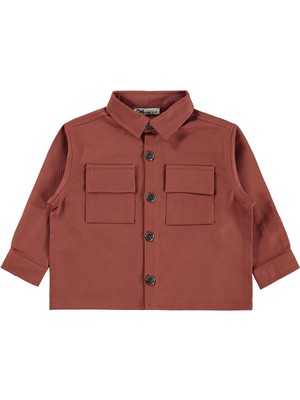 Civil Boys Cebi Armalı 2-5 Yaş Gömlek - Kahverengi 2-3 Yaş