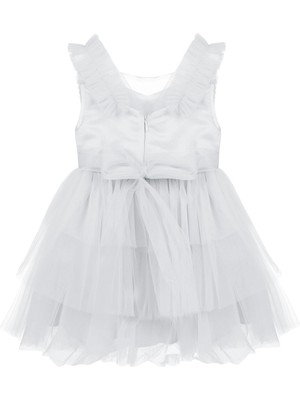 Civil Girls 2-5 Yaş Abiye - Beyaz 3-4 Yaş