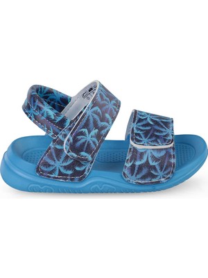 Civil Boys Palmiye Baskılı 20-24 Numara Sandalet - Lacivert 24-36 Ay