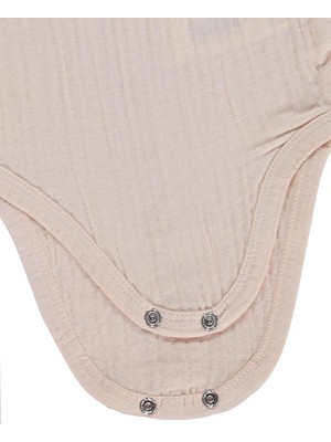 Civil Baby Hilal Baskılı 1-36 Ay Çıtçıtlı Badi - Pembe 2-3 Yaş