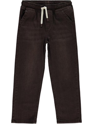 Civil Boys Bağcıklı Basic 6-9 Yaş Pantolon - Kahve 6-7 Yaş