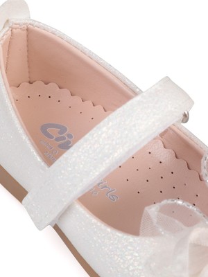 Civil Girls Kiraz Aksesuarlı 21- Babet - Gri 22