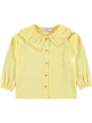 Zeyneva Timo Kız Reglan Kollu Bluz 2-5 Yaş - Sarı 2-3 Yaş