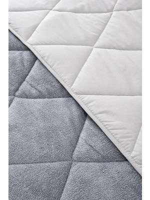 Formeya Battal Boy Lüx Wellsoft Çift Taraflı Yorgan Uyku Seti ( Yorgan+Çarşaf+ 2 Adet Yastık Kılıfı)