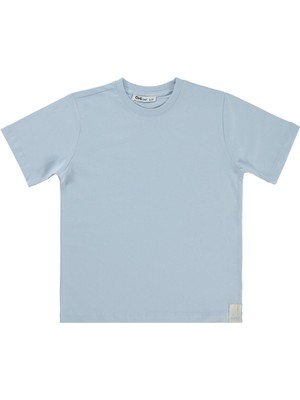 Civil Boys Basic Surf Etiketli 10-13 Yaş Tişört  - Mavi 10-11 Yaş