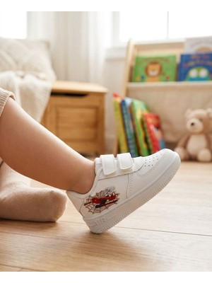 Kantex Çocuk Spor Ayakkabı Sneaker Günlük Cırtlı Konforlu Figürlü Sevimli Rahat Erkek Kız Rcn