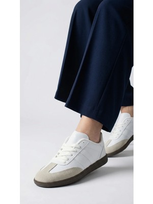 Wipper Retro Serisi Vintage Tasarım Günlük Sneakers Old Money Stil Şık ve Rahat Kadın Spor Ayakkabı