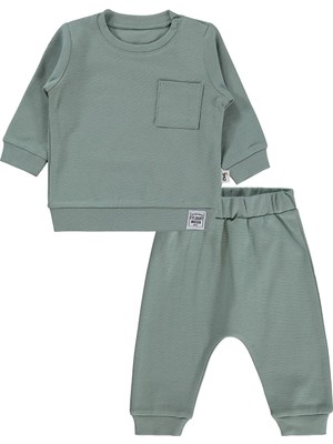 Civil Baby Süs Etiketli 2'li Takım 6-18 Ay Takım - Yeşil 12-18 Ay