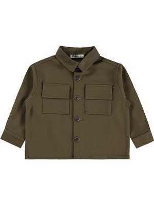 Civil Boys Cebi Armalı 2-5 Yaş Gömlek - Haki 4-5 Yaş