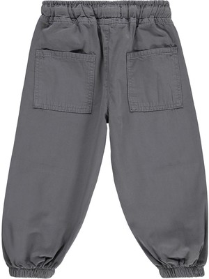 Civil Boys Paçası Lastikli 2-5 Yaş Pantolon - Gri 5-6 Yaş