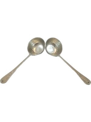 Bakır Kepçe Seti, Şık ve Dayanıklı, 2'li Paket