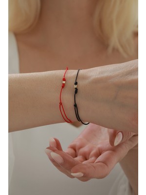 Yavuz Kuyumculuk 14 Ayar Altın Minimal Küp Bileklik