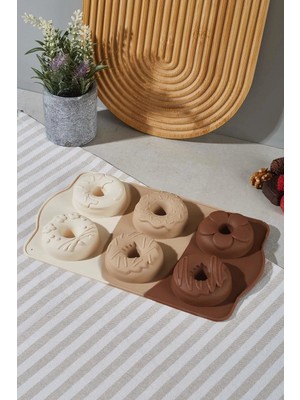 Yapışmaz Silikon Kalıp, Çikolata, Kek ve Buz Için Çok Amaçlı Kalıp