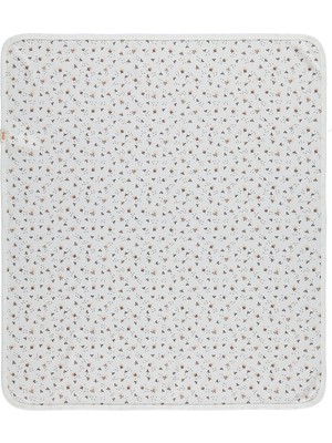 Civil Baby Çiçek Empirme 80X90 Battaniye - Ekru Standart
