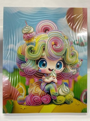 Elegantshop Tuval 5d Yapışan Boncuk Mozaik Tablo 24*30 cm Sdc-02