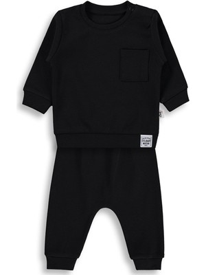 Civil Baby Süs Etiketli 2'li Takım 6-18 Ay Takım - Siyah 12-18 Ay