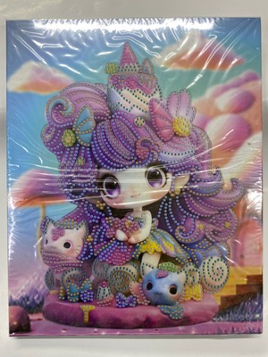 Elegantshop Tuval 5d Yapışan Boncuk Mozaik Tablo 24*30 cm Sdc-07