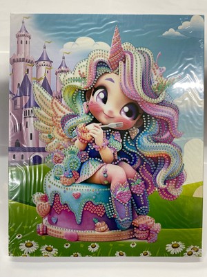 Elegantshop Tuval 5d Yapışan Boncuk Mozaik Tablo 24*30 cm Sdc-01