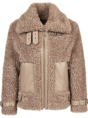 Derimod Kitzbuhel Kadın Vizon Teddy Mont 25WGP5231FF