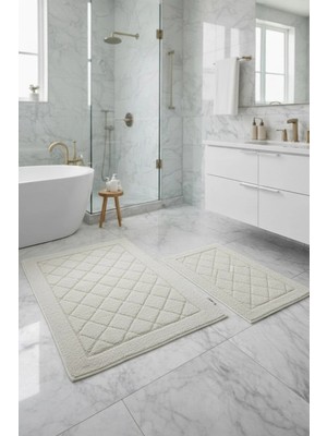 Özdilek Klozet Takımı Tuftıng Balance Krem 60X10