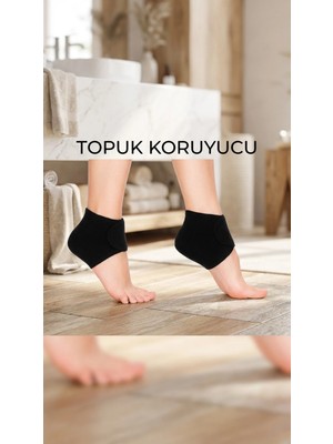 Dekofon Silikon Taban Ortopedik Çorap Seti 2'li Destekli Ağrı Azaltıcı