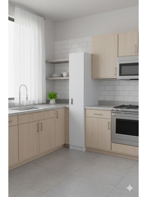 KZY Mocha 4 Erzak,kiler,mutfak Dolabı Çok Amaçlı Dolap