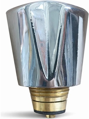 Çeviksu Beta Model Musluk Başlığı Pirinç Iç Gövde Krom Kaplama Dayanıklı Yedek Parça