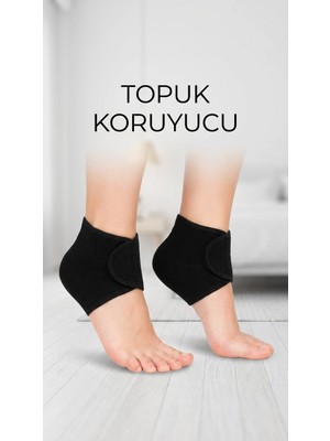 Dekofon Silikon Tabanlı Ortopedik Ayak Destek Çorapları 2'li Set