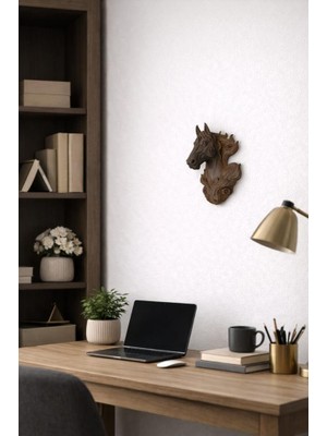At Başı Duvar Dekoru 24X16 cm – Modern Dekoratif Duvar Süsü Salon ve Ofis Dekorasyonu