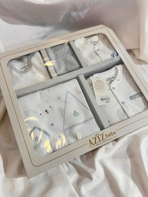 bebexy Ev Desenli 10 Parça Hastane Çıkışı Set