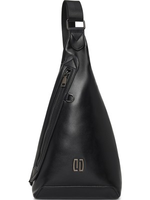 Derimod Erkek Siyah Çapraz Çanta 25WBD30276F