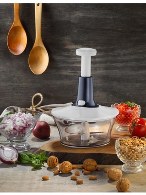 Technow VP-014 Üçgen Basmalı Rondo Mavi 1500ML, Şık ve Kullanışlı Tasarım