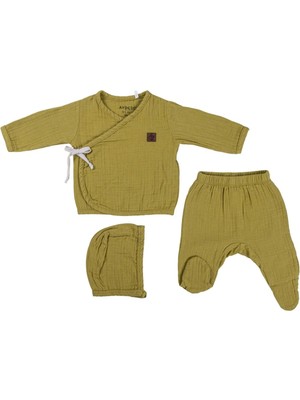 Aydodo Müslin Yenidoğan Bebek Takım