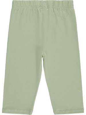 Civil Girls Kısa 6-9 Yaş Tayt - Yeşil 7-8 Yaş