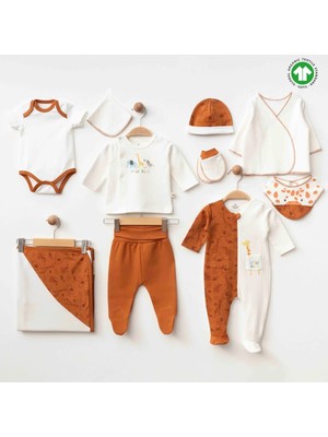 bebexy Hayvan Desenli 10 Parça Hastane Çıkışı