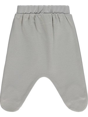 Civil Baby Unicorn Baskılı 1-9 Ay Tek Alt Bebe - Gri 3-6 Ay