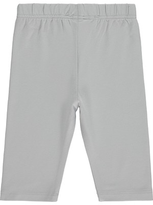 Civil Girls Kısa 2-5 Yaş Tayt - Gri 4-5 Yaş