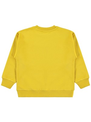 Civil Boys Armalı 6-9 Yaş Sweatshirt - Hardal 9-10 Yaş