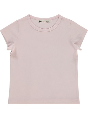 Civil Girls Basic 2-5 Yaş Tişört - Pembe 2-3 Yaş