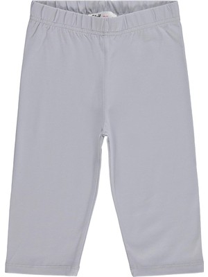 Civil Girls Kısa 6-9 Yaş Tayt - Gri 7-8 Yaş