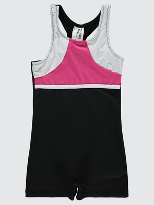 Civil Girls Yüzücü 1-13 Yaş Mayo - Siyah 2-3 Yaş