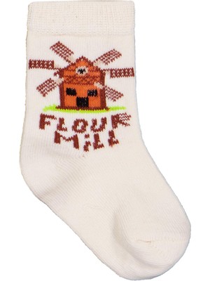 Civil Baby Farm 3'lü 6- Bebek Erkek Çorap Set - Standart 6 Ay