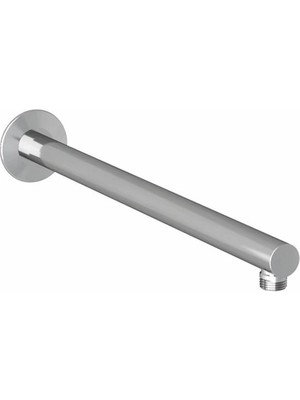 Hay Duvardan Tepe Duş Borusu-Krom 40 cm