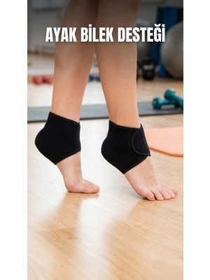 TE Dükkan 2'li Silikon Tabanlı Ortopedik Topuk Dikeni Destek Çorapları