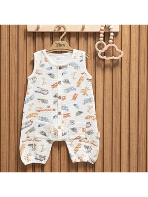 Tiffany Caravan Kolsuz Müslin Tulum - Ekru - 24 - 36 Ay Ekru