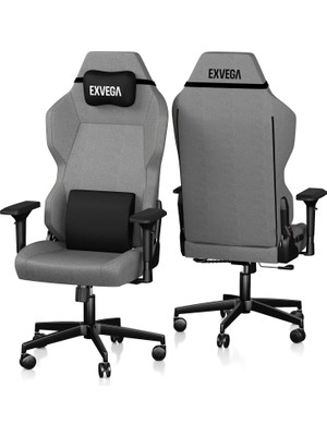 EXVEGA Andromeda Kumaş Oyuncu Koltuğu Gri