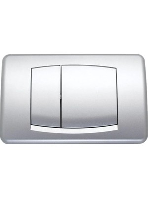 Japar Gömme Rez. Butonu Krom Mat